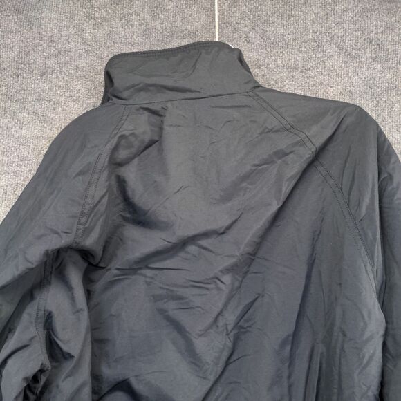 Holloway Men's Chevrolet Windbreaker Jacket Medium Black Polyester Vintage - Picture 7 of 14